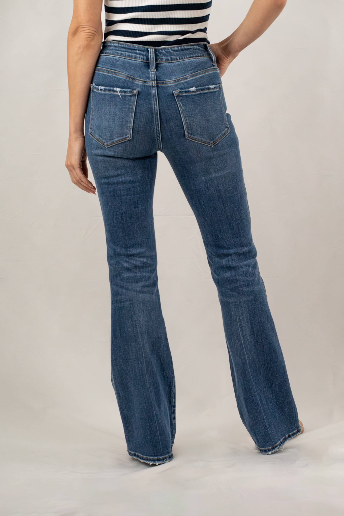 High Rise Bootcut Jean