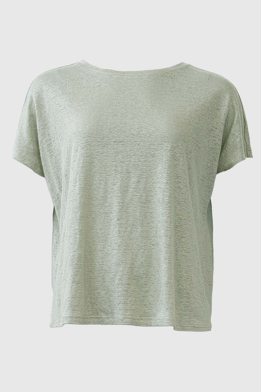 Evelyn Linen Tee